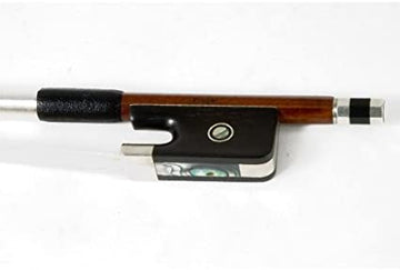 Pernambuco Viola bow, fully mounted with ebony frog - Branded 