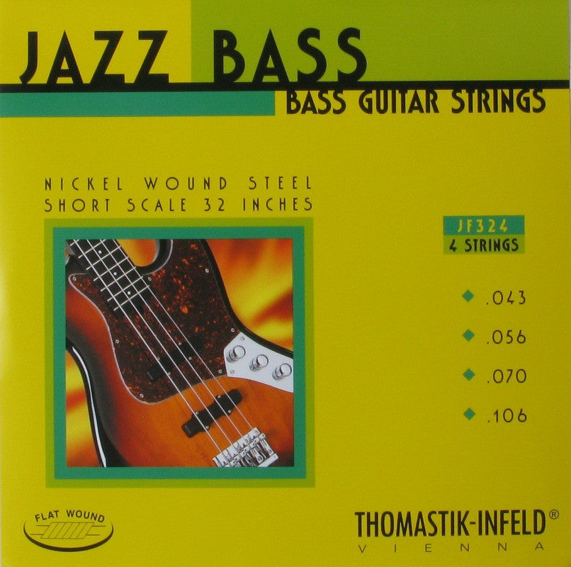 Thomastik Flatwound Jazz Bass String set short scale 32