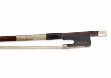 Wooden Violin Bow with horse hair, fully mounted frog.